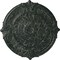 Ekena Millwork Attica Ceiling Medallion (Fits Canopies up to 3 3/4"), 39 1/2"OD x 2 1/2"P, Painted Turtle Crackle CM39ATPTC - alternate 1
